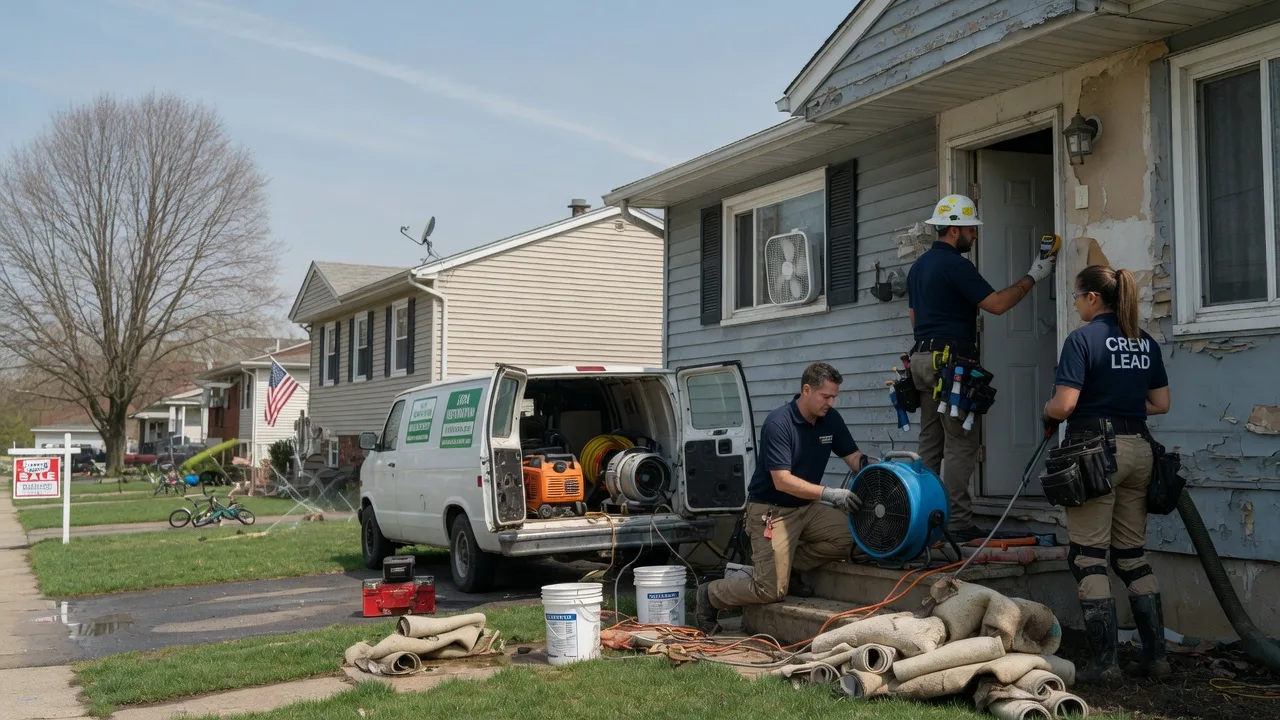 Flood Cleanup in Saint Libory, IL near me