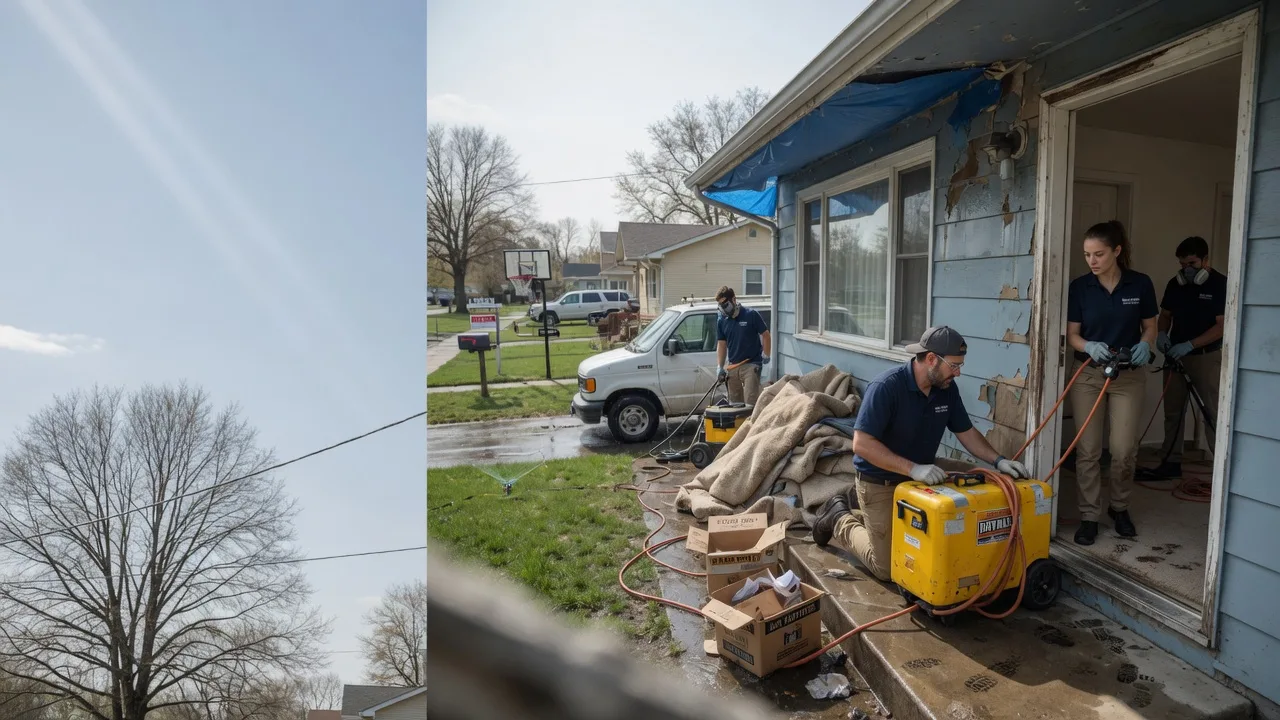 Basement Flood Cleanup in Saint Libory, IL near me